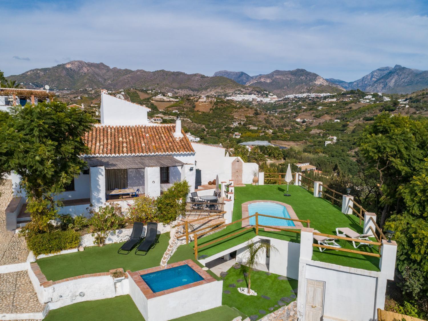 Cortijo Horizonte Villa Frigiliana Buitenkant foto