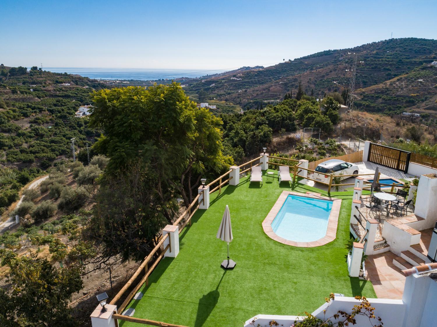 Cortijo Horizonte Villa Frigiliana Buitenkant foto